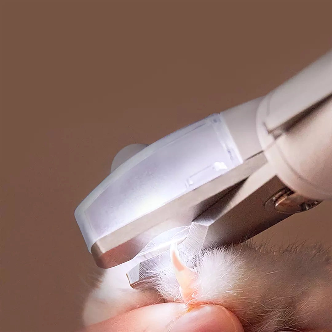 LED Light Pet Nail Clipper for Dogs & Cats