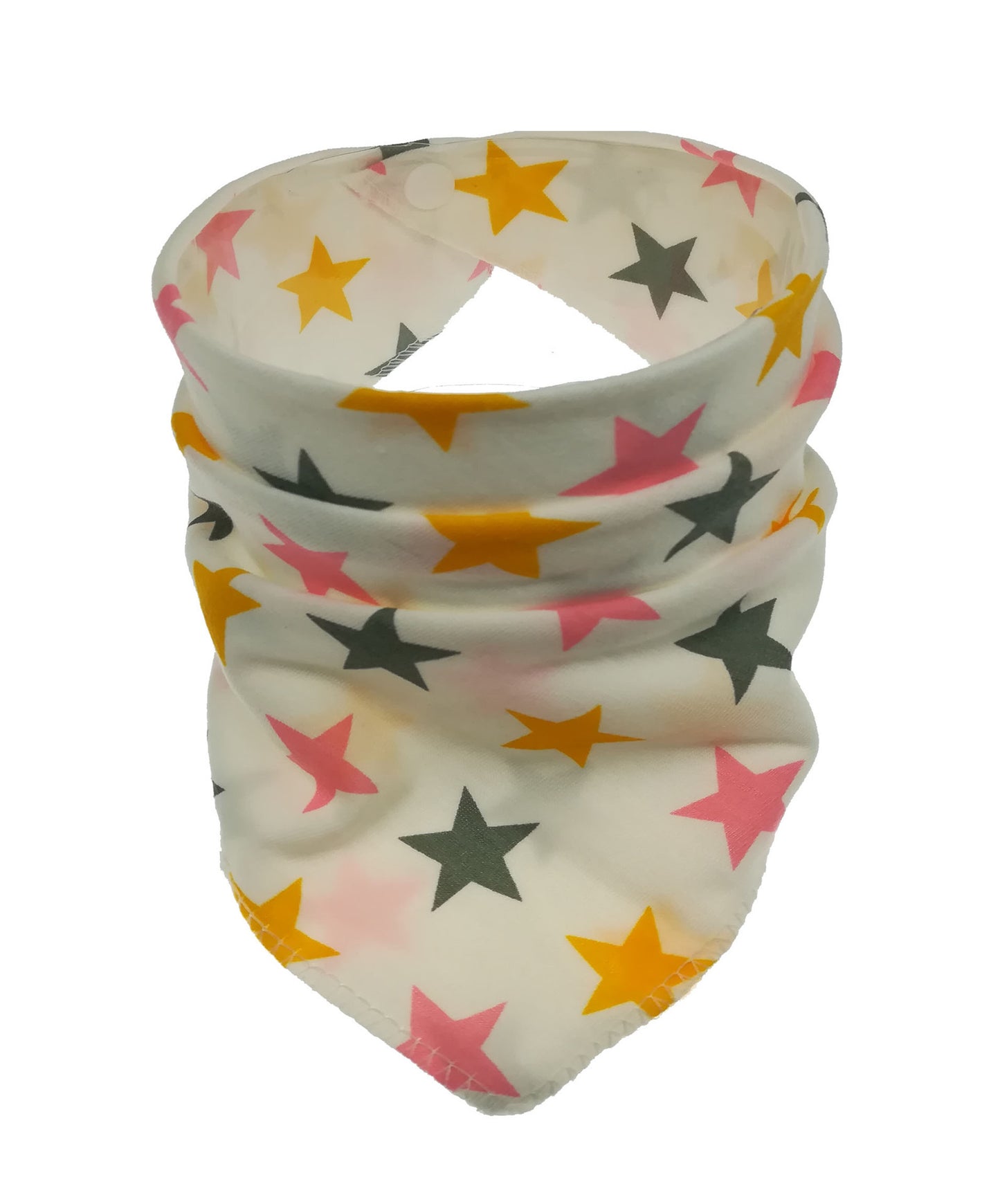 Waterproof Triangle Baby Bibs - Cartoon Cotton Dribble