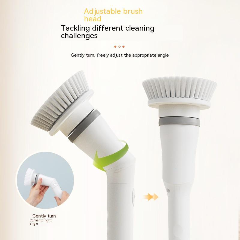 Telescopic Electric Scrubber Brush